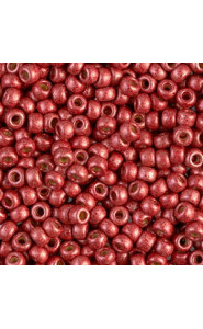 Miyuki rocailles Perlen 8/0 - Matted duracoat galvanized berry 8-4208F